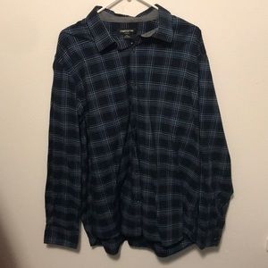 Claiborne stretch button up